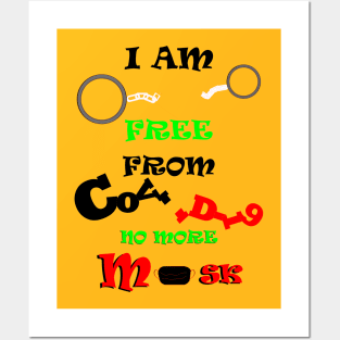 Covid-19 free Posters and Art